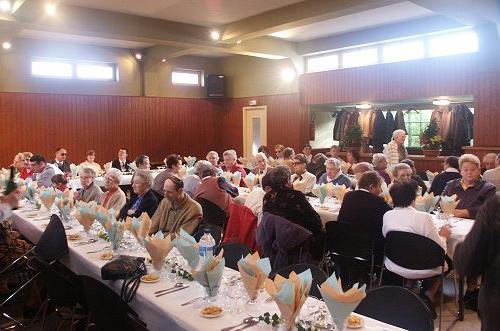 Repas fraternel pour la croisade des aveugles