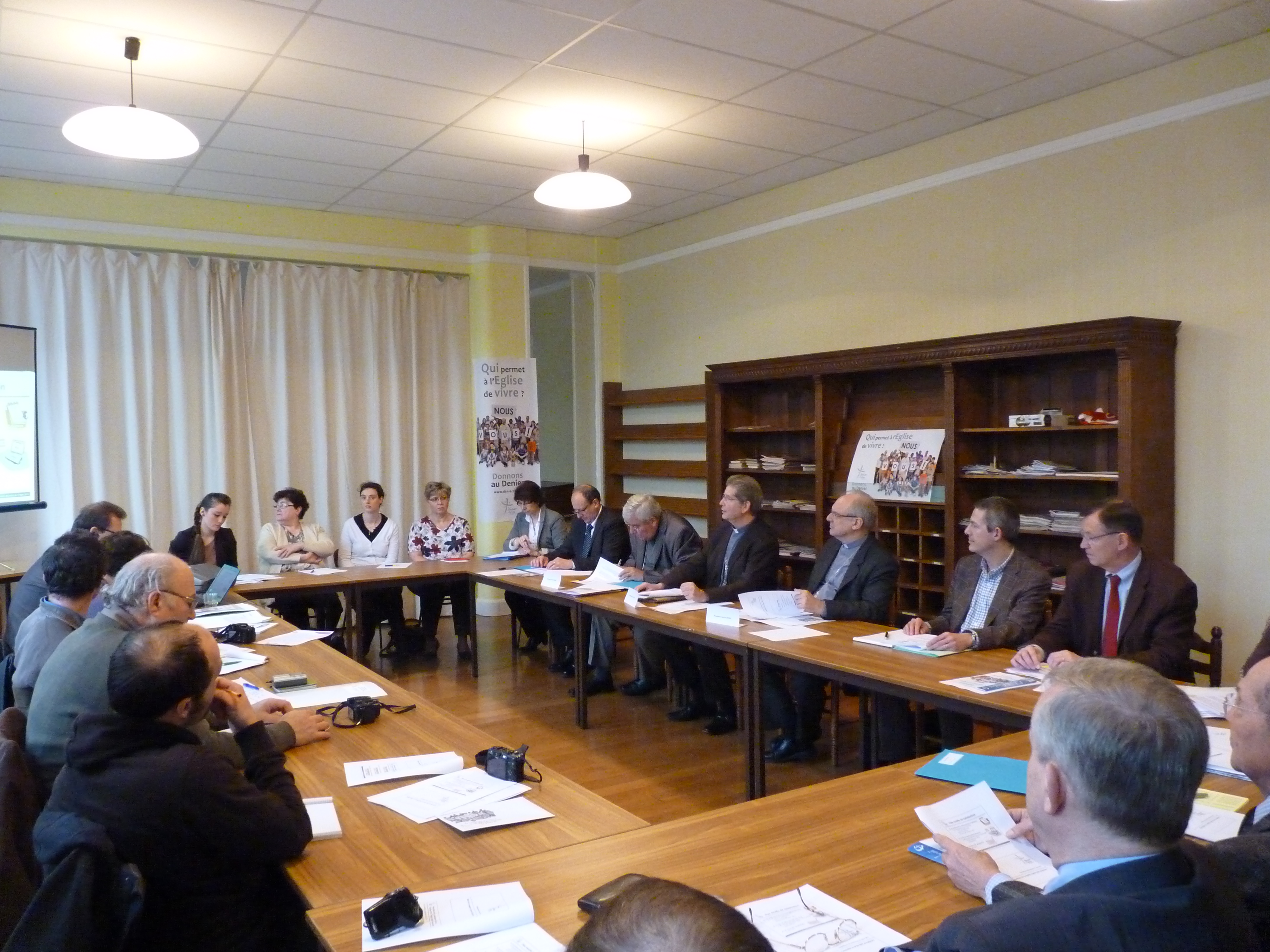 conférence de presse Denier de l'Eglise 2011