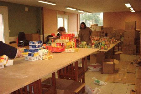 mise en cartons