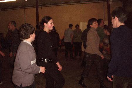en groupe