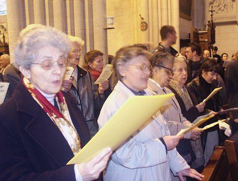 chant sortie