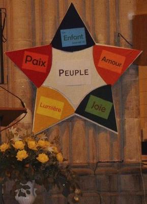 l'étoile se colore