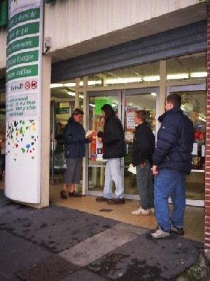 L'accueil des clients