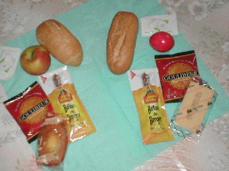 Repas du midi et du soir !