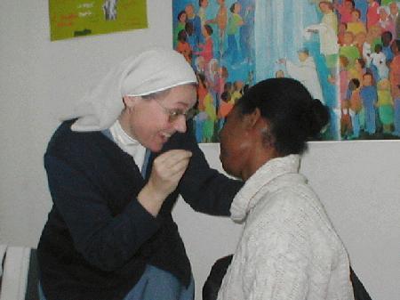 Mime de l'espérance par Sr Jean Gabrielle