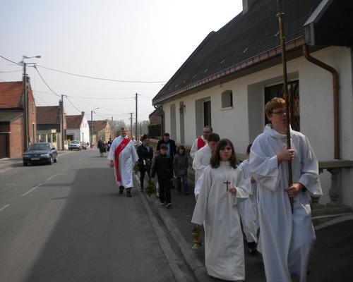 procession vers le calvaire