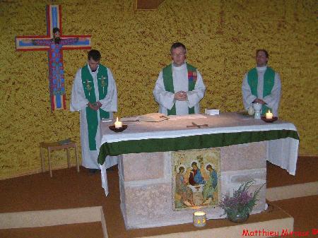 Messe à la crypte