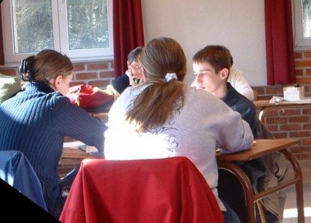 groupe au travail
