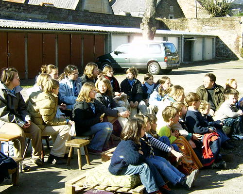 Un public très....attentif!