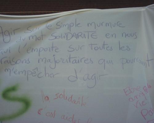 Le mur de la parole !