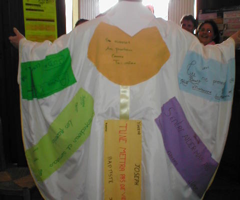 la chasuble des dix commandements !