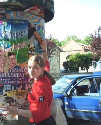 On colle les affiches cette semaine
