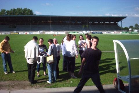 répétition sur le stade