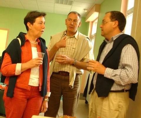 Michel, Marie Paule et Pierre;   Cambrai années 90