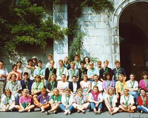 Pélé Août 1989
Jeunes Hospitaliers du Vert