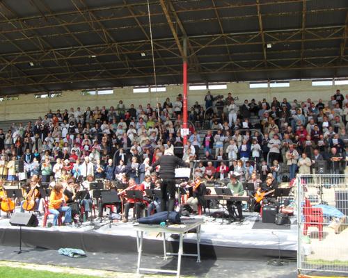 Valenciennes > Stade Nungesser > Répétition générale du samedi 11 juin 2011