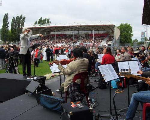 Valenciennes > Stade Nungesser > Diocèse en fête le jour J !