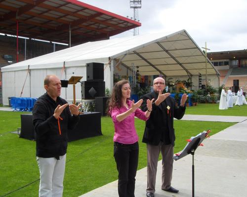 Valenciennes > Stade Nungesser > Diocèse en fête le jour J !