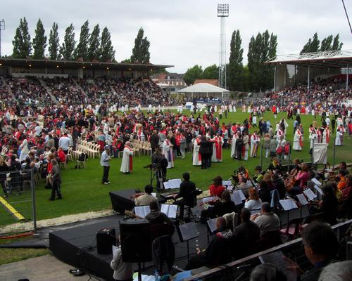 Valenciennes > Stade Nungesser > Diocèse en fête le jour J !
