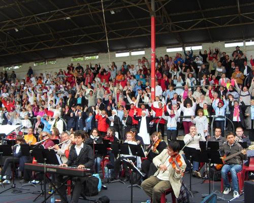 Valenciennes > Stade Nungesser > Diocèse en fête le jour J !