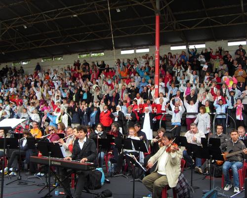 Valenciennes > Stade Nungesser > Diocèse en fête le jour J !