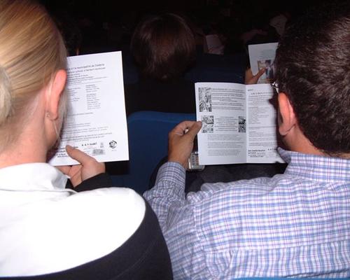 2 spectateurs bien attentifs !