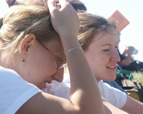 Audrey, Helene reprennent des forces