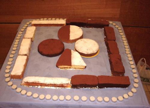 et le gâteau d'anniversaire !