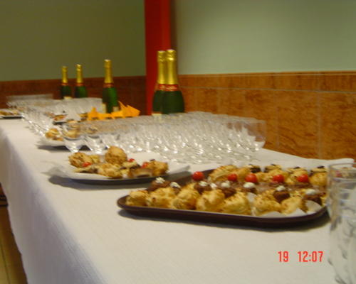 L'apéro se prépare ! miam !!...