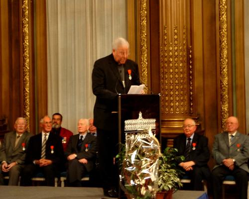 Discours de remerciements