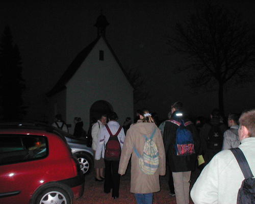 17h45: arrivée à Schoenstatt