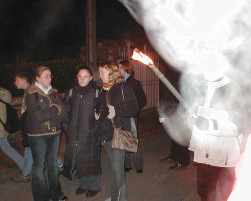 20h30 :il fait à peine 2°C