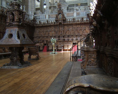 Les stalles de la cathédrale