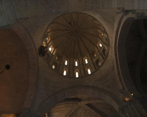 Le dôme de la vieille cathédrale