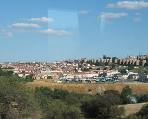 Un passage à Avila, sur la route de Madrid...