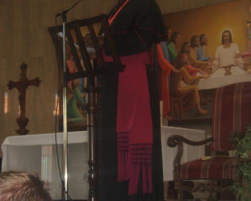 Faite par Mgr Marcel Madila Basanguka, archevêque de Kananga, en République Démocratique du Congo.