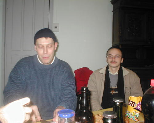 Père Jean-Denis et frère Sébastien