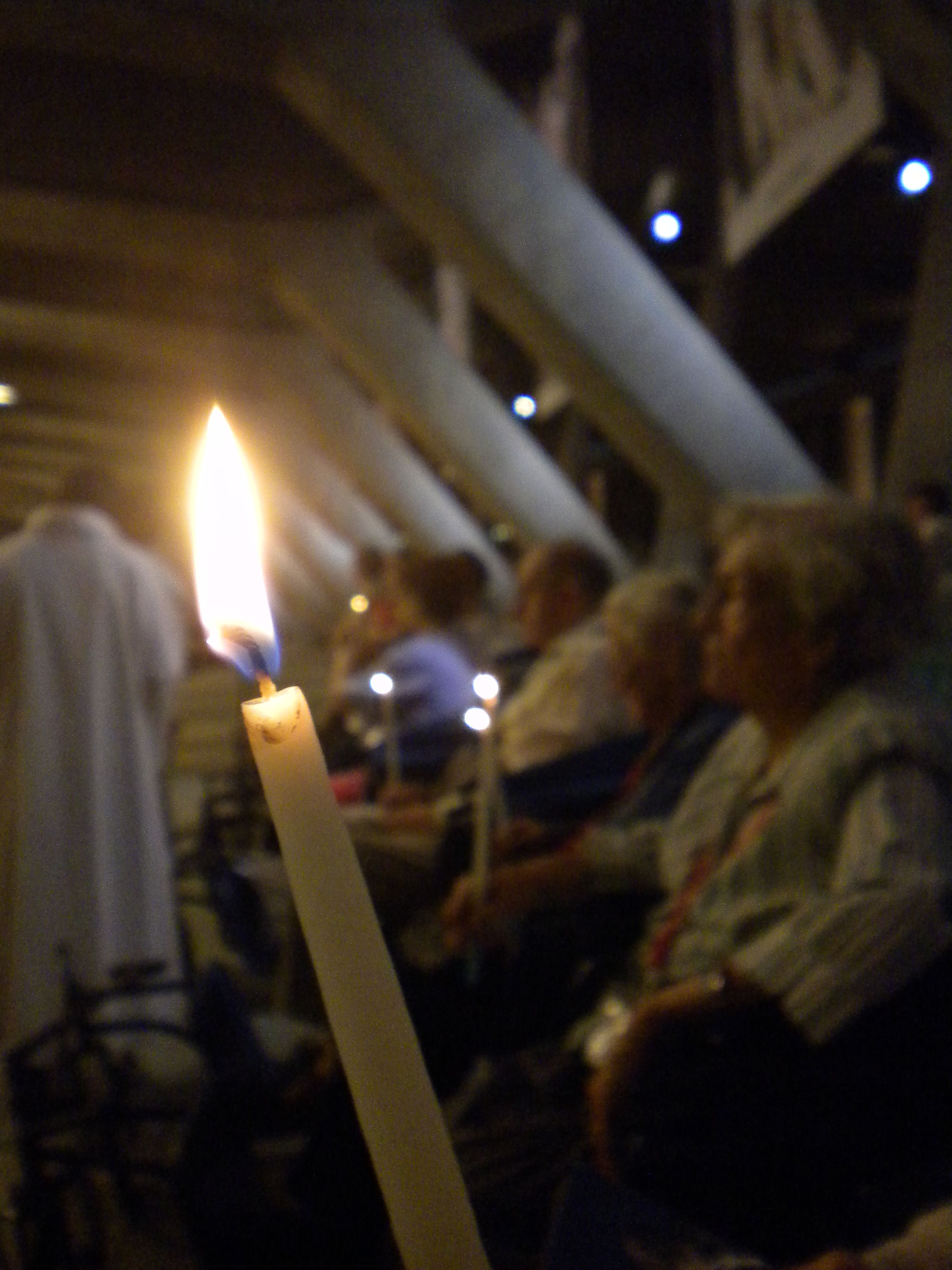 lors du sacrement d'onction des malades