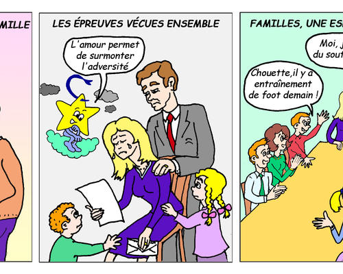 Camerino et la Famille couleur