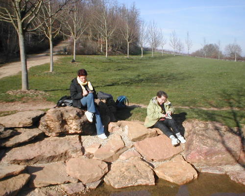 calme et soleil aide à l'écriture !