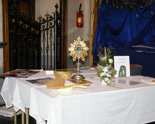 table pour offertoire