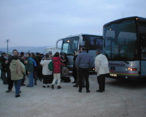 chargement des bus