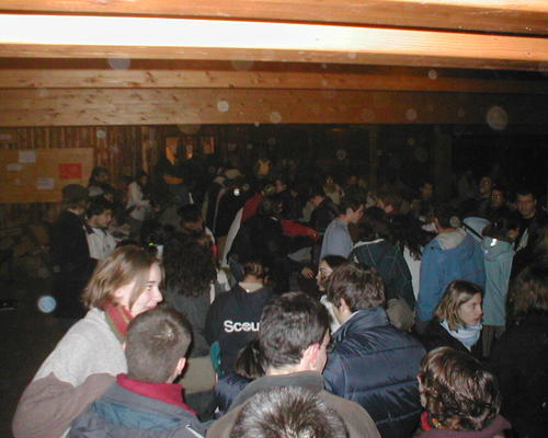 File d'attente un soir