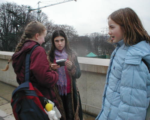 Angélique, Karine et Catherine