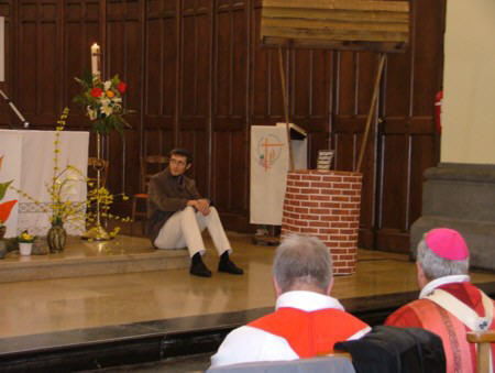 Roman dans le role de Jésus