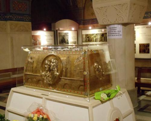 les reliques de Louis et Zélie Martin