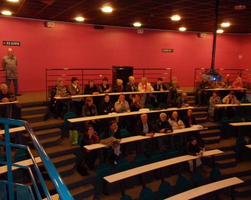 projection du film sur Thérèse