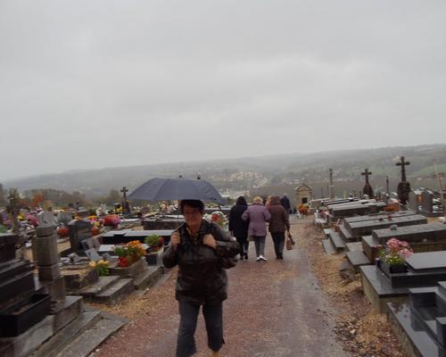 cimetière où Thérèse avait été enterrée