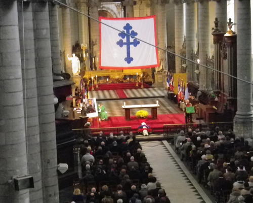 Vue depuis l'orgue.