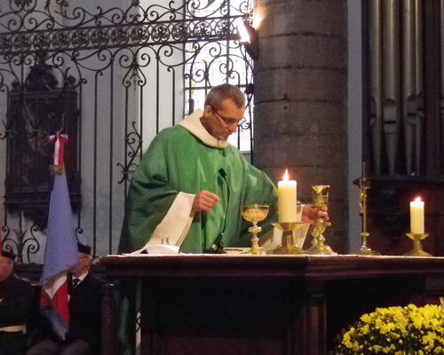 Pendant l'offertoire